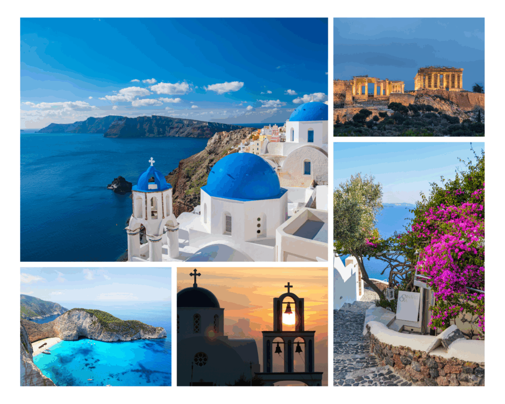 Herzlich Willkommen zu Ihrer Traumreise, Griechenland, Santorin, Kykladen, Mykonos, Mamma Mia, Romedia Keller, individualreisen
